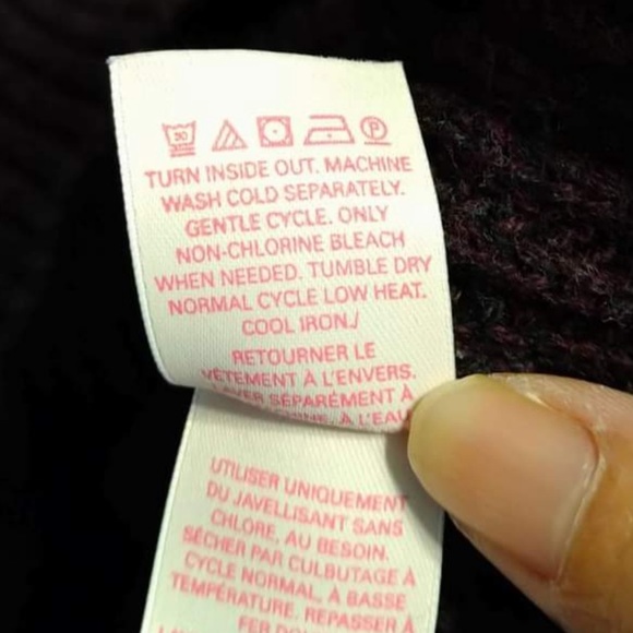 Black Victoria’s Secret PINK Zip Up Sweater - Picture 9 of 9